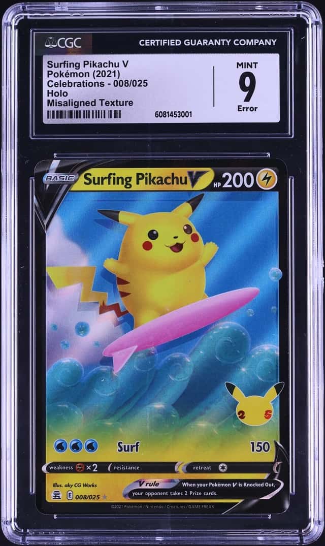Surfing Pikachu V