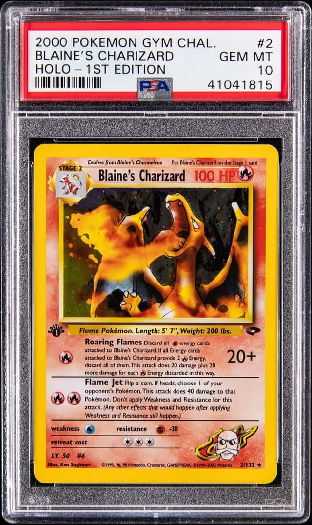 Blaine's Charizard
