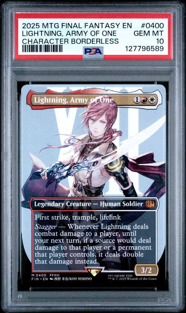 Lightning, Army Of One