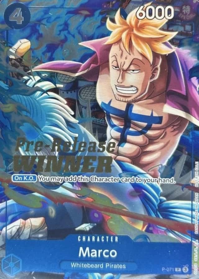Op Event Top Prize · Prerelease