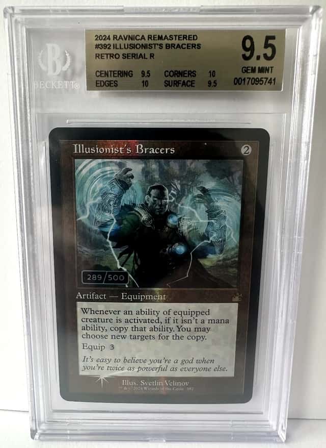 Illusionist's Bracers RETRO SERIAL R
