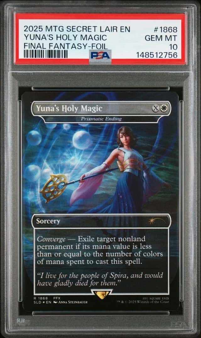 Yuna's Holy Magic