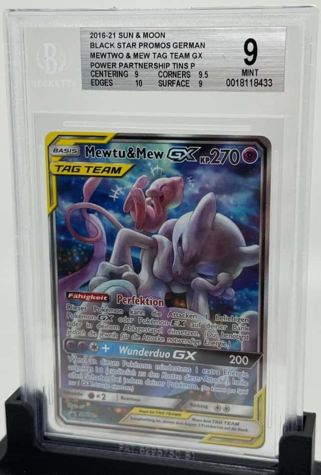 Mewtwo & Mew Tag Team GX/(Power Partnership Tins) P