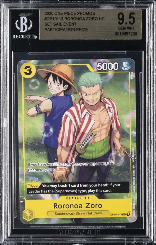 Roronoa Zoro UC/(Set Sail Event Participation Prize)