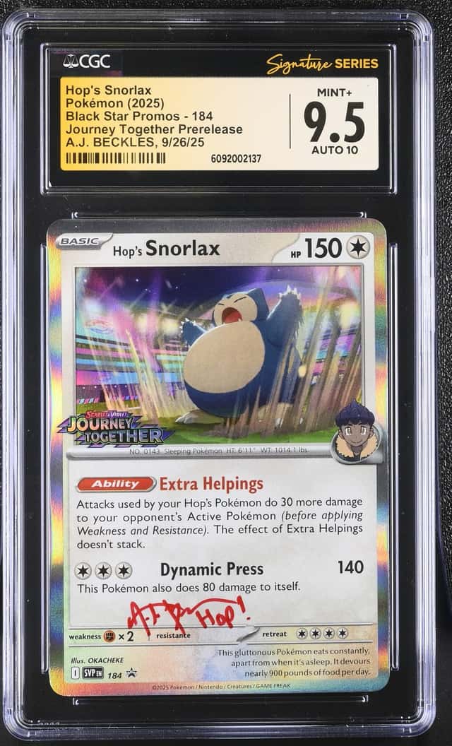 Hop's Snorlax