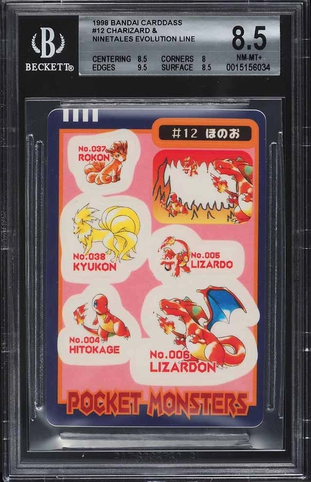 Charizard & Ninetales Evolution Line