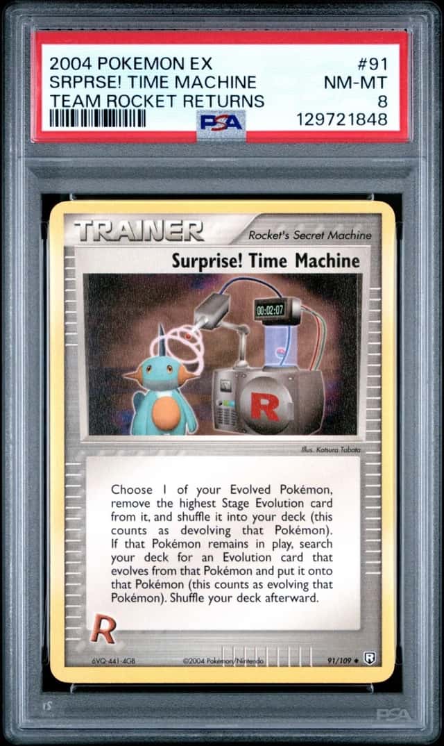 Surprise! Time Machine