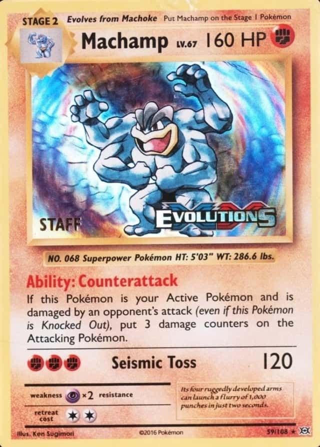 Holo · Prerelease · Staff