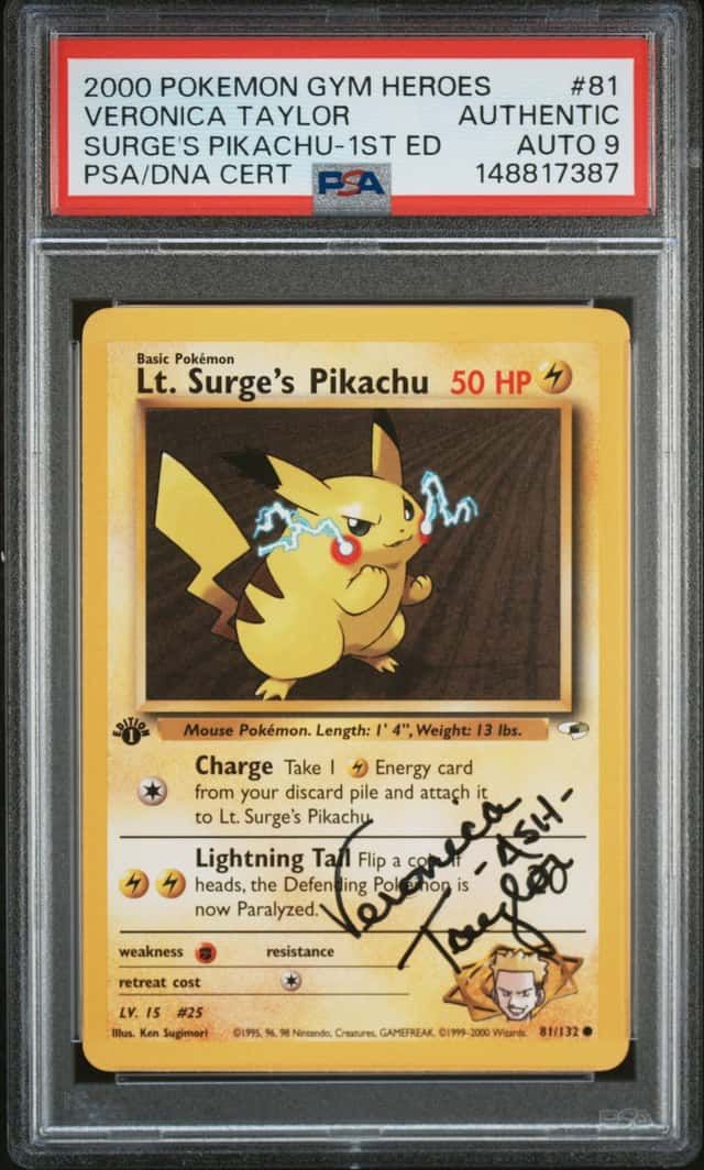 Lt. Surge's Pikachu