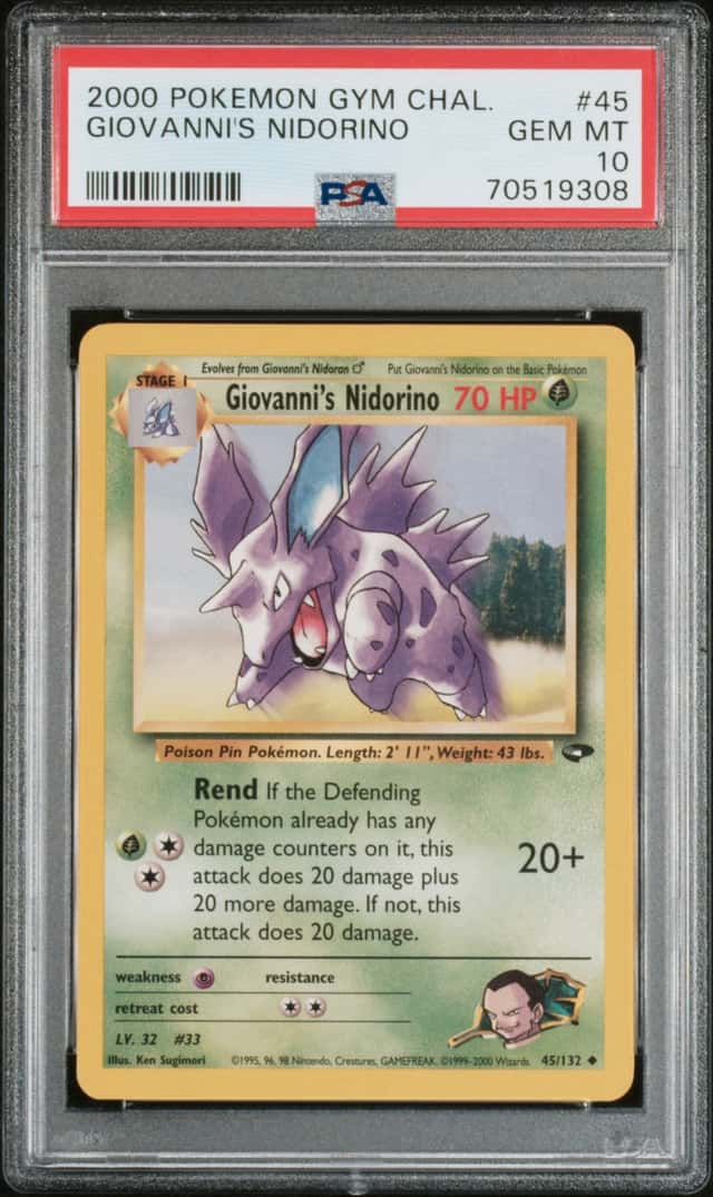 Giovanni's Nidorino