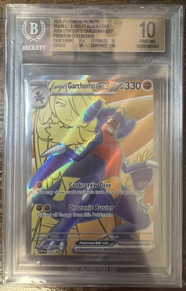 CYNTHIA'S GARCHOMP ex