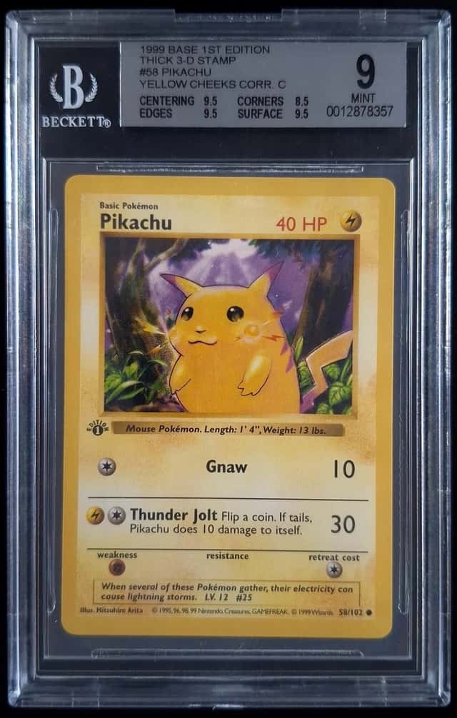Pikachu (Yellow Cheeks) COR C