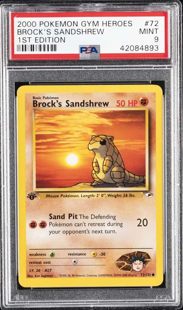 Brock's Sandshrew