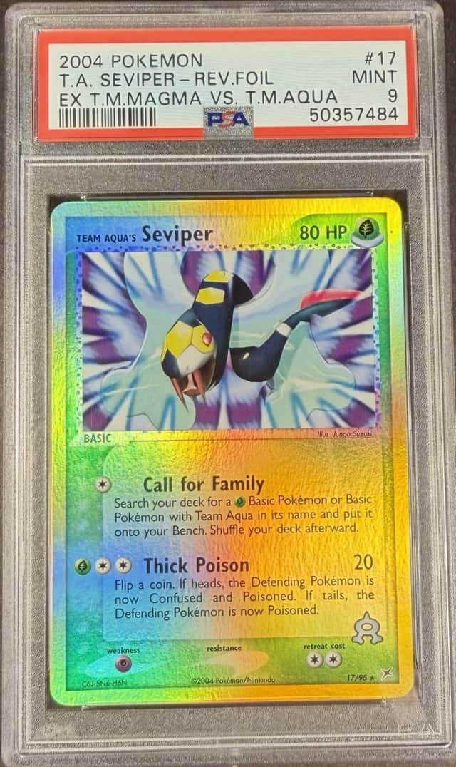 Aqua's Seviper