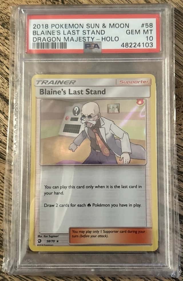 Blaine's Last Stand