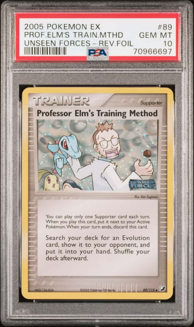 Professor Elm's Training Method
