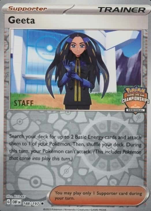 Regional Championships - Staff