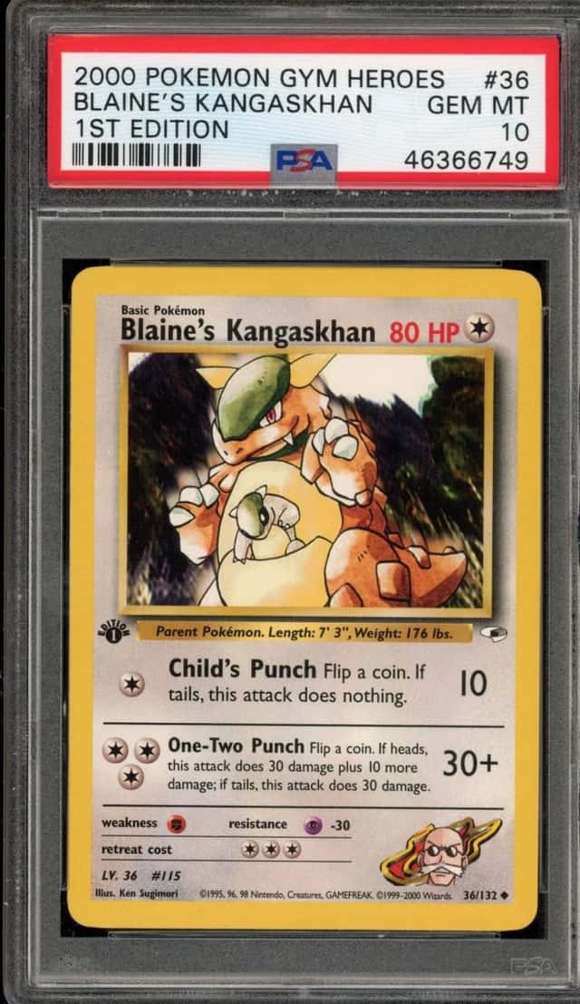 Blaine's Kangaskhan