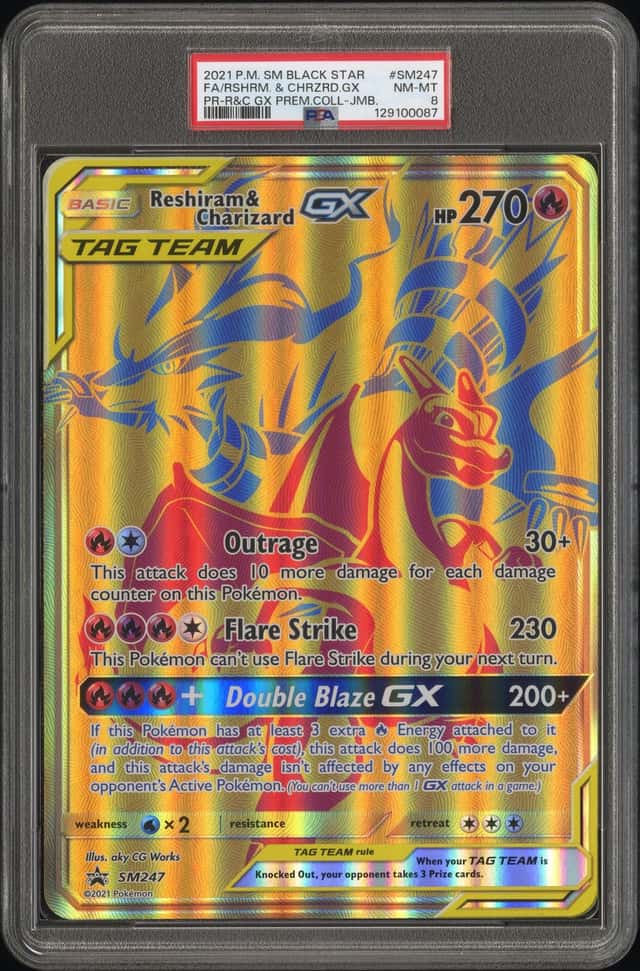 Reshiram & Charizard GX