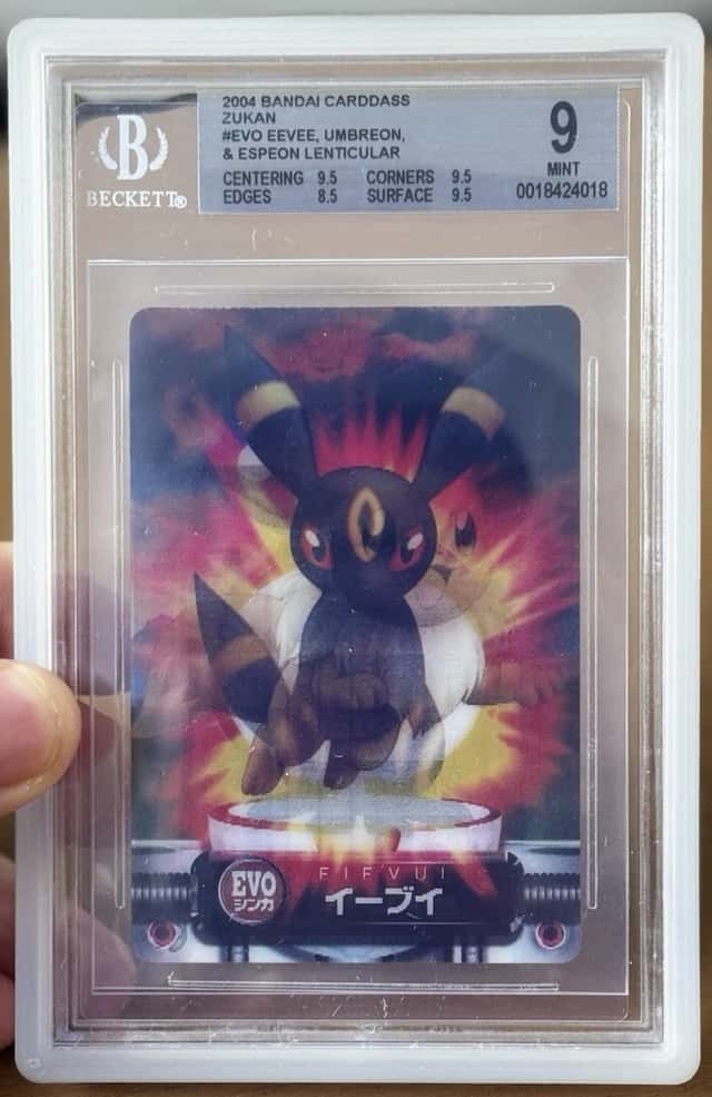 Eevee, Umbreon, & Espeon Lenticular