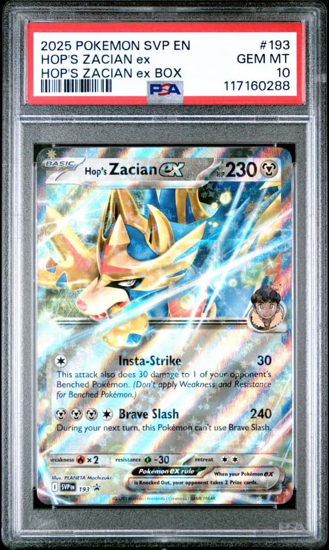 Hop's Zacian ex