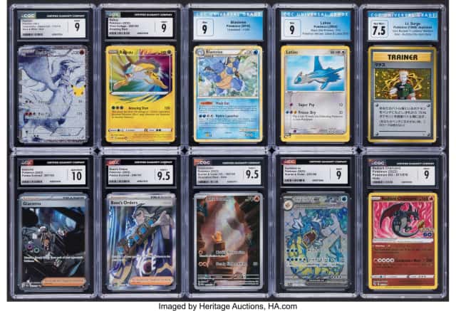 Pokémon English/Japanese Variety Sets Group of 10...