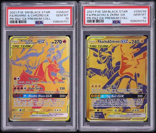 Reshiram & Charizard GX