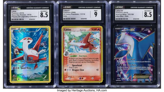 Pokémon Variety Sets Eon Duo Group of 3 CGC Graded...