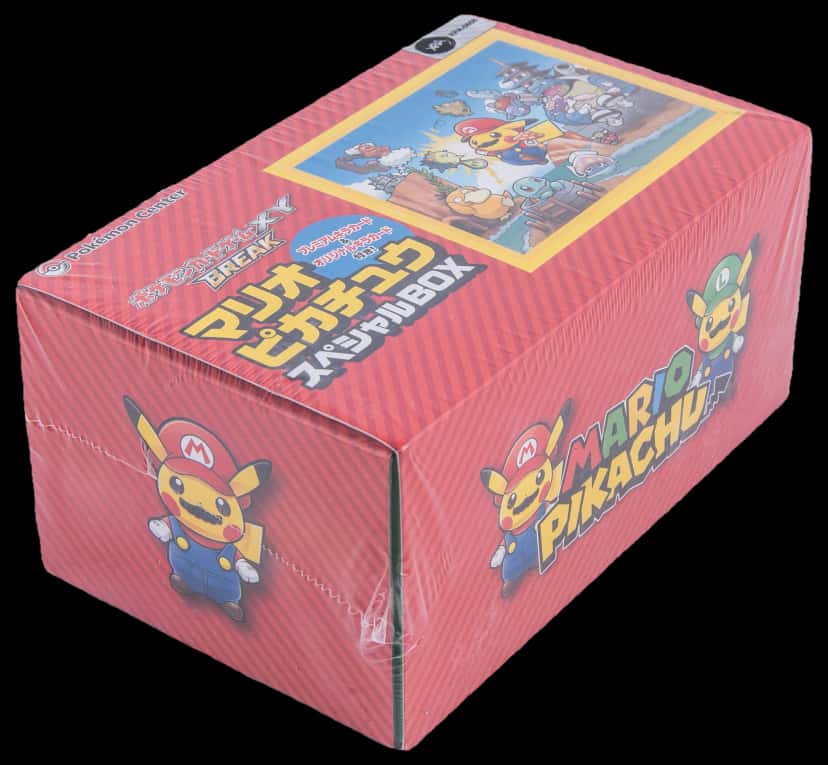 Pokemon Japanese Xy Mario Pikachu Special Box collection box [ja] [pokemon_center]