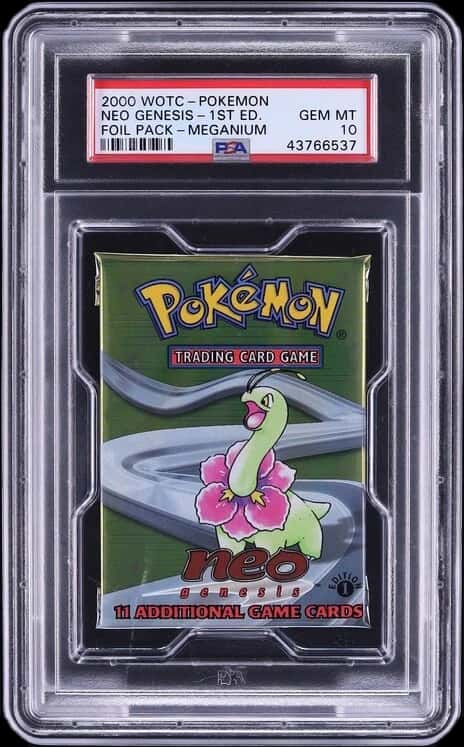 Neo Genesis booster pack [1st_edition] [graded]