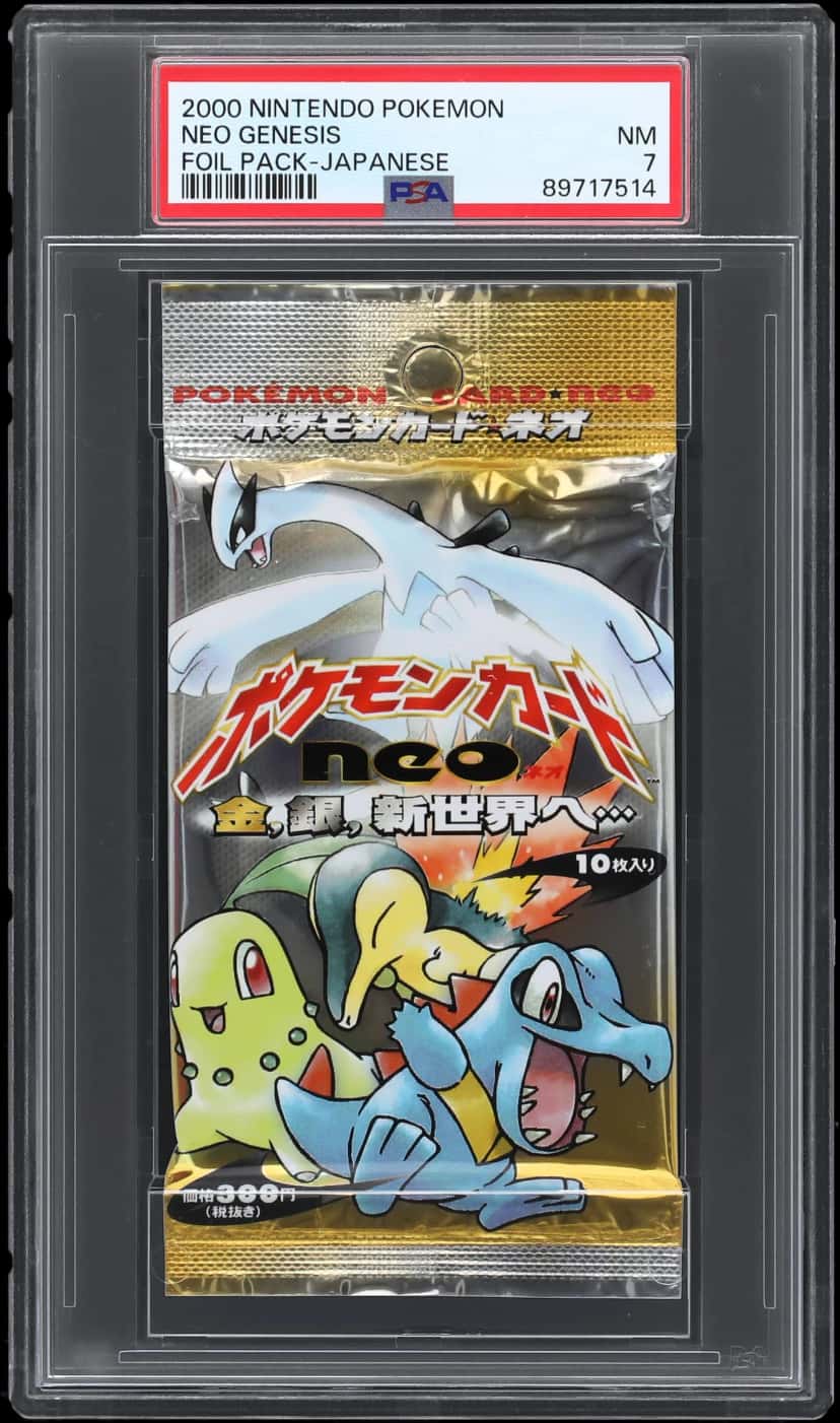Neo Genesis booster pack [ja] [graded]