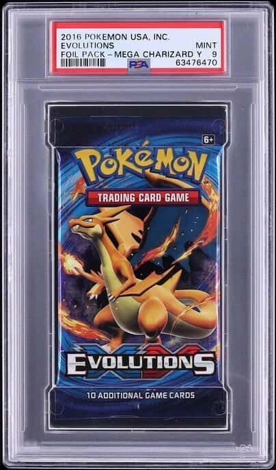 Evolutions booster pack [graded]
