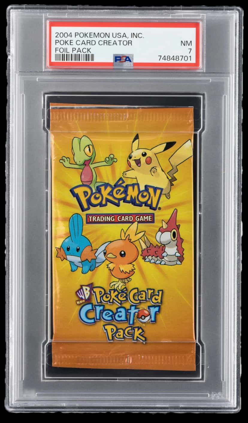 Poke Card Creator Pack booster pack [graded]