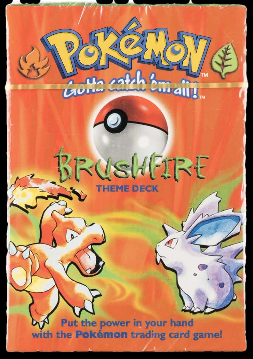 Base Set Brushfire Theme Deck deck [shadowless]