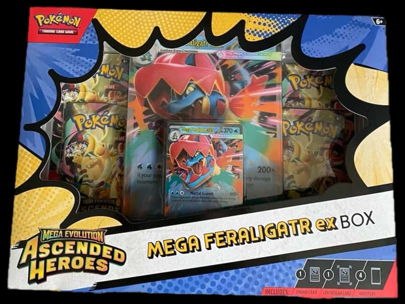 Mega Evolution Ascended Heroes Box collection box