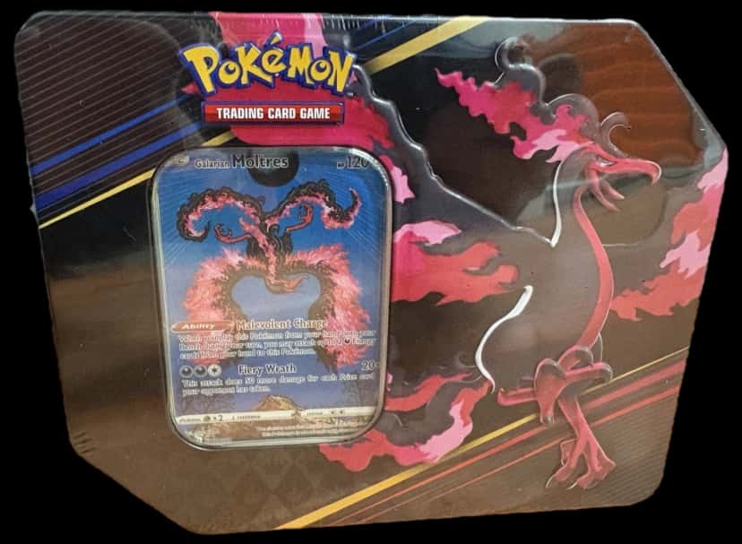 Crown Zenith Galarian Moltres Tin tin