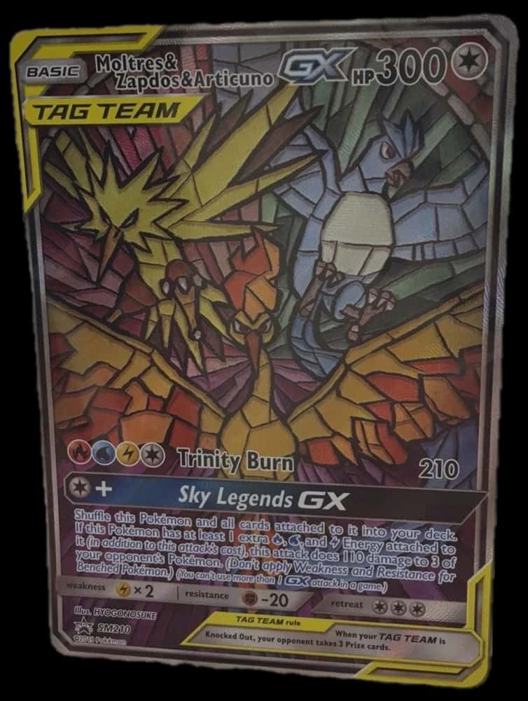 Promos Moltres & Zapdos & Articuno Sm210 sealed promo card