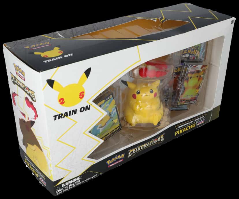 Celebrations Pikachu Premium Figure Collection collection box