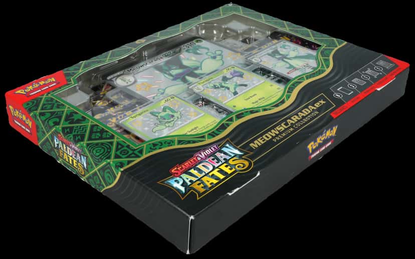 Paldean Fates Meowscarada Premium Collection collection box