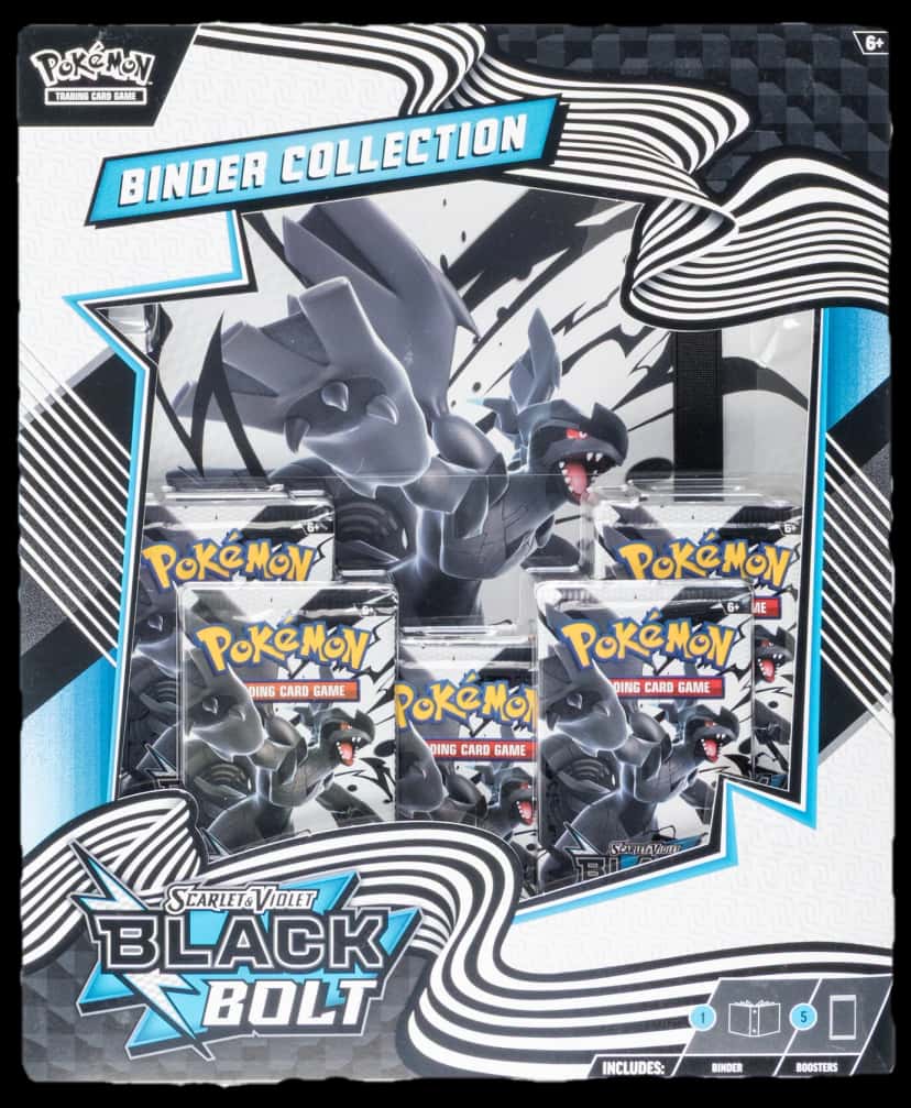 Black Bolt & White Flare Collection collection box