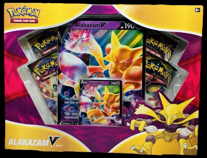 Vivid Voltage Alakazam V Box collection box