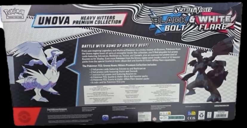 Scarlet & Violet Unova Heavy Hitters Premium Collection collection box [costco]
