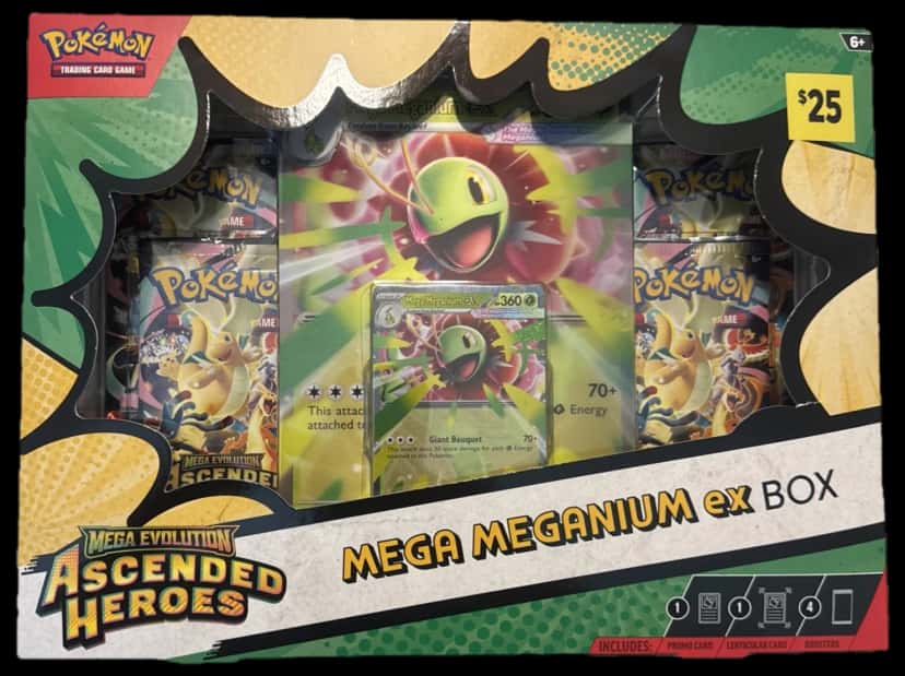 Ascended Heroes Mega Meganium Box collection box