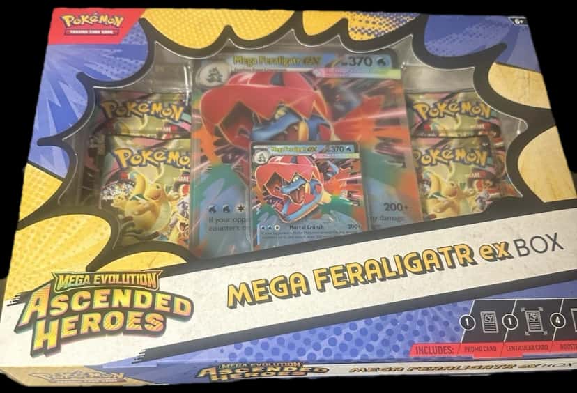 Ascended Heroes Mega Feraligatr Box collection box