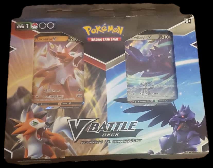 V Battle Deck Lycanroc Vs Corviknight deck