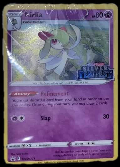Silver Tempest Build & Battle Box Promo Cards sealed promo card