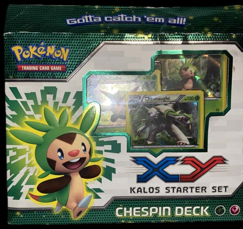 Xy Kalos Starter Set Chespin Deck deck