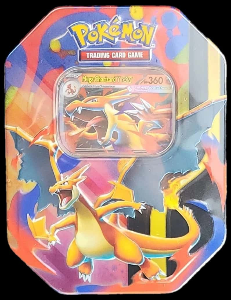 Phantasmal Flames Mega Charizard Y Tin tin