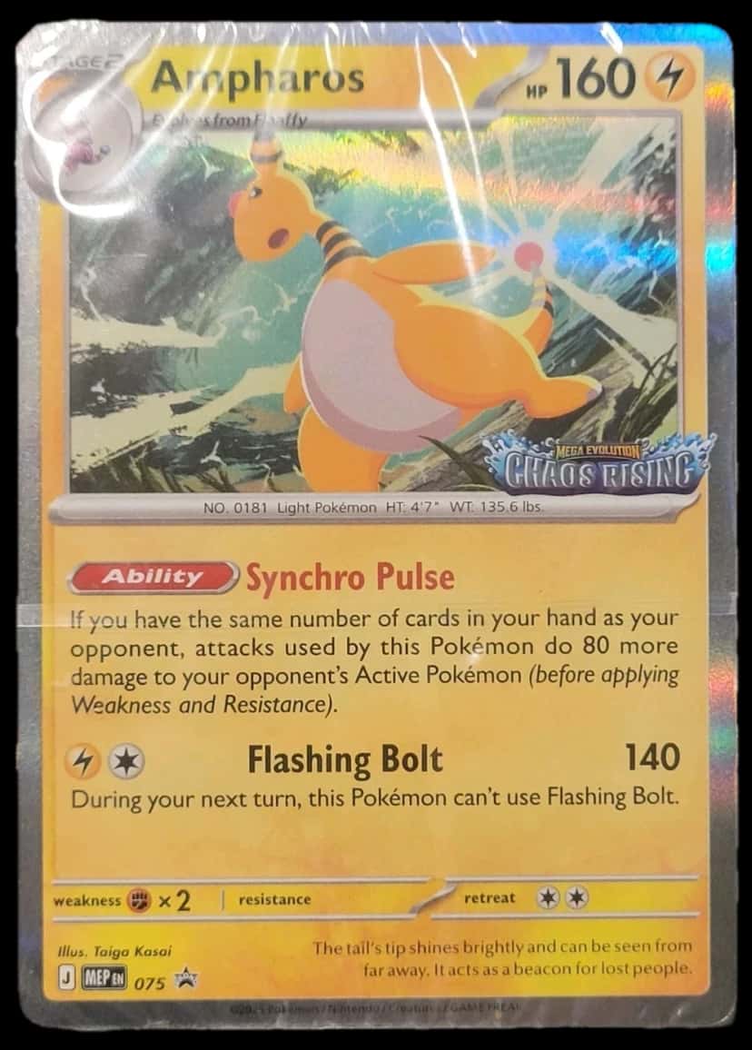 Chaos Rising Ampharos Build & Battle Deck deck