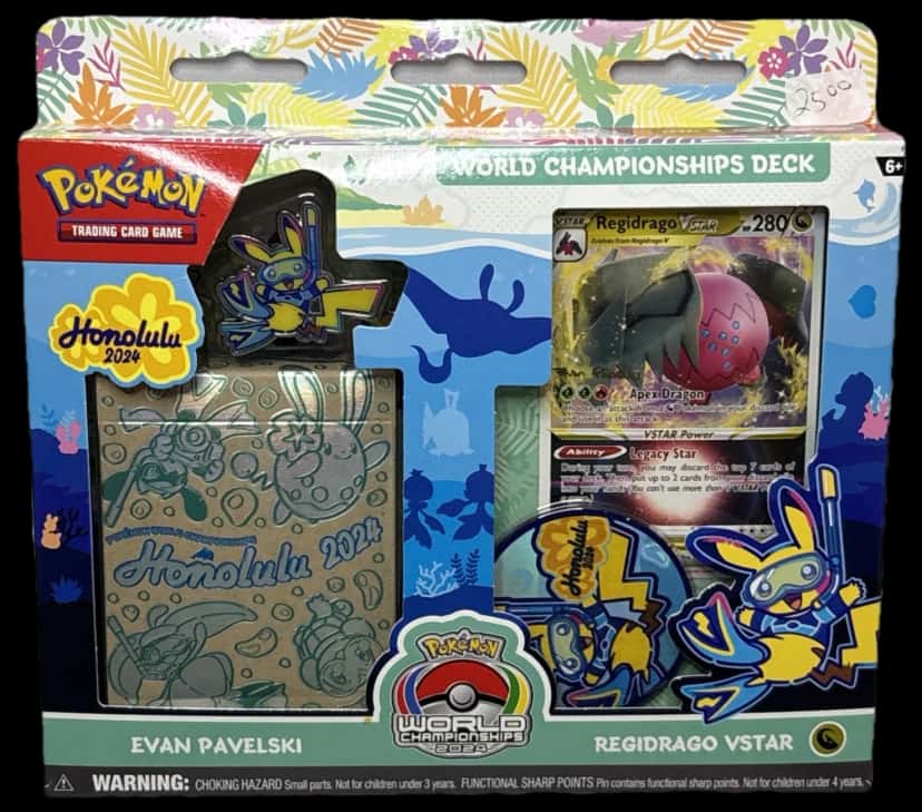 2024 World Championships Deck Evan Pavelski collection box